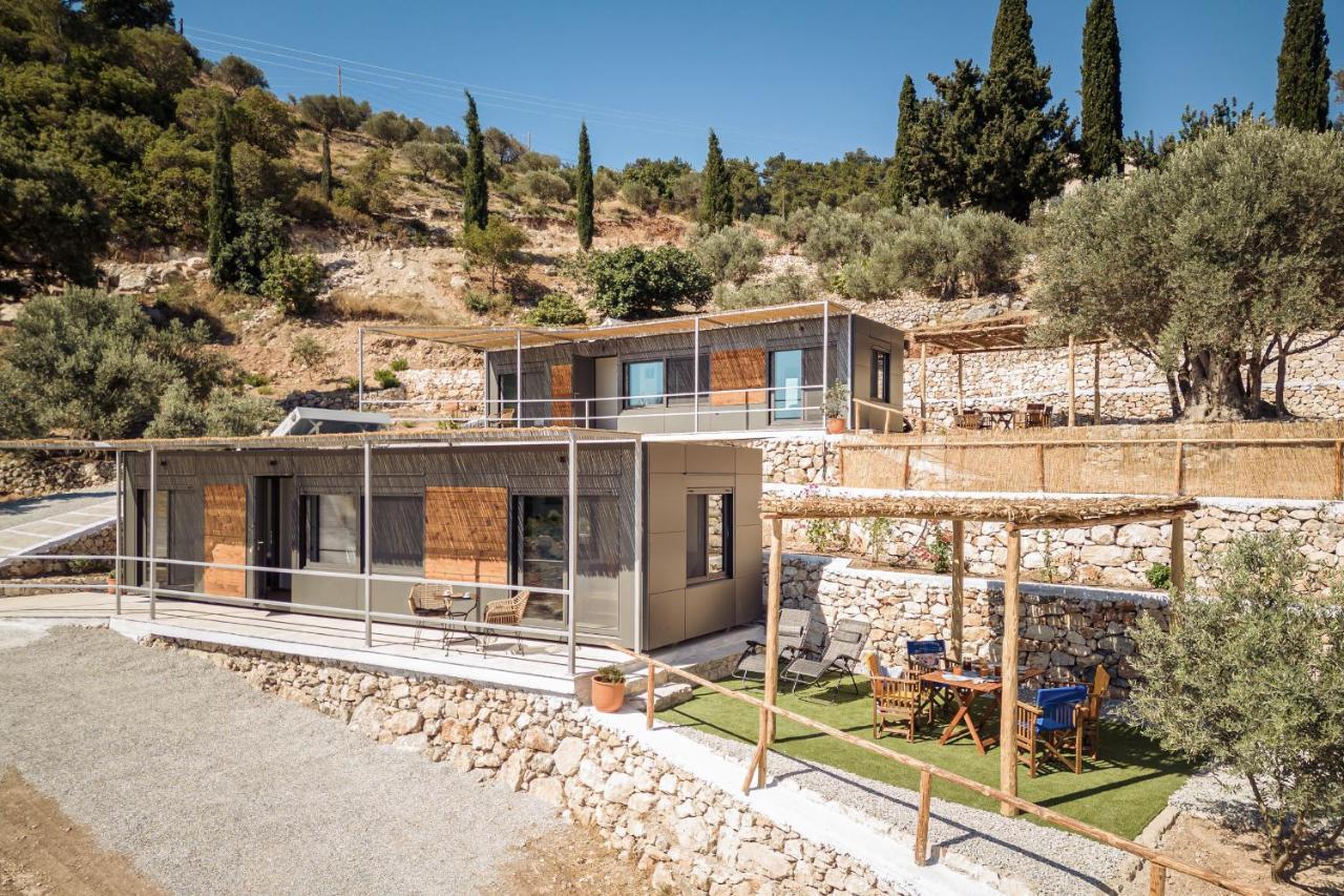 Blue Garden Samos Apartments Floka  Kültér fotó